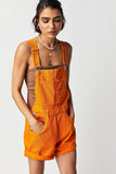 Womens Casual Summer Baggy Zip Up Straight Leg Jeans Jumpsuit with Pockets Denim Overalls