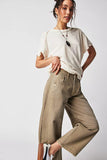 Women's Loose Wide Leg Pants Low Rise Washed Jeans