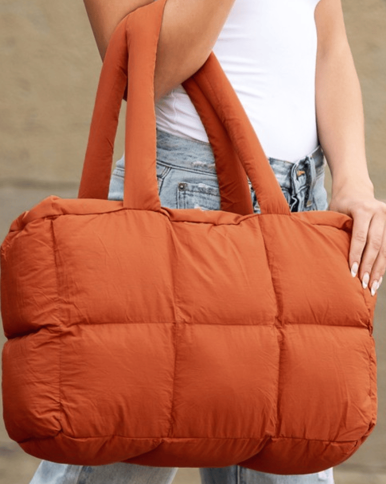 Kimemoda's Down Fashion Tote Bag