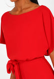 Women's Summer Button-Down Short Sleeve Rompers