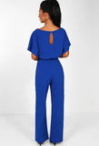 Women's Summer Button-Down Short Sleeve Rompers