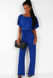 Women's Summer Button-Down Short Sleeve Rompers