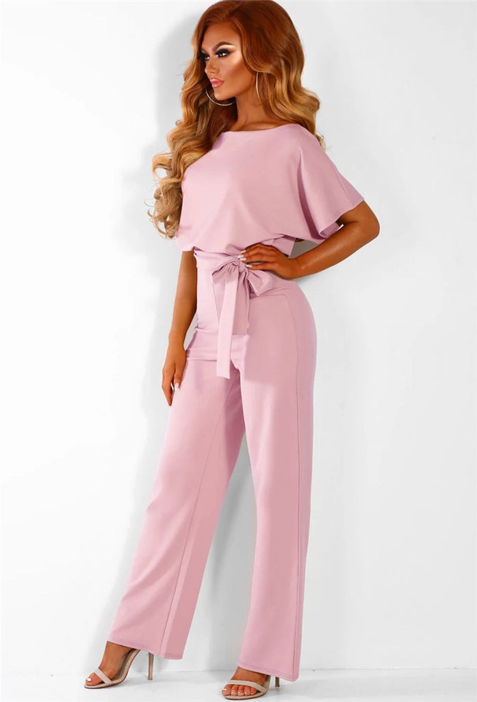 Women's Summer Button-Down Short Sleeve Rompers