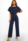 Women's Summer Button-Down Short Sleeve Rompers