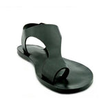 Kimemoda Casual Ankle Buckle Toe Ring Sandals
