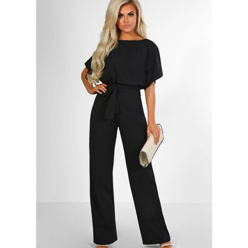 Women's Summer Button-Down Short Sleeve Rompers