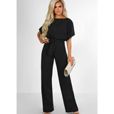 Women's Summer Button-Down Short Sleeve Rompers