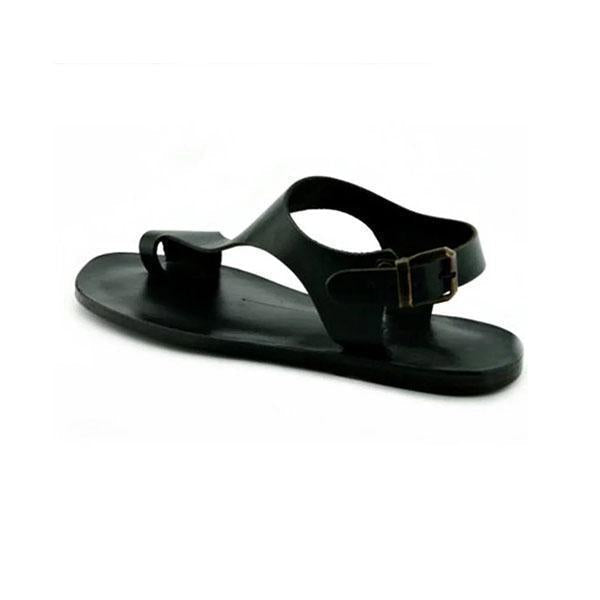 Kimemoda Casual Ankle Buckle Toe Ring Sandals