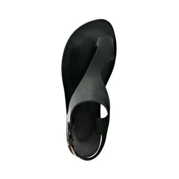 Kimemoda Casual Ankle Buckle Toe Ring Sandals