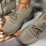 Kimemoda Women Lightly Breathable Lace up Sneakers