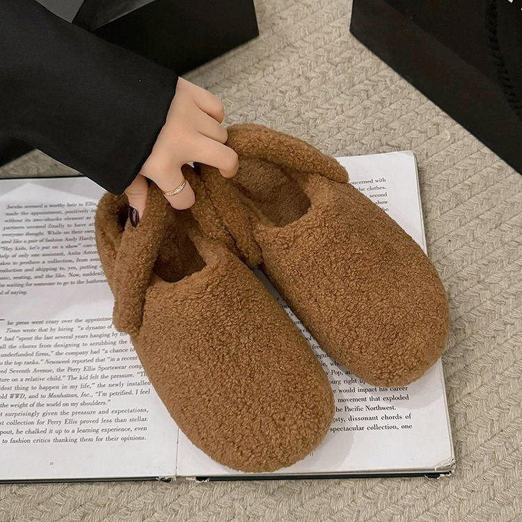 Unisex Adult Classic Cozzzy SlippersComfortable Fuzzy House Slippers