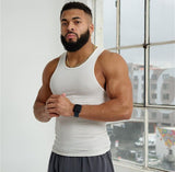 Men's Fitness Sports Solid Color Vest