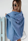 Women's Hooded Knitted Sweater