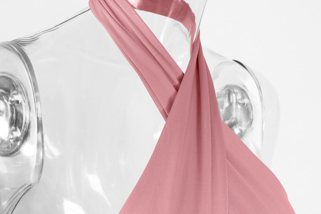 Women's Lanyard Hip Skirt Sexy Cross Collar Halter Neck Pleated Dresses