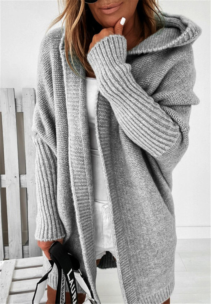 Women's Hooded Knitted Sweater