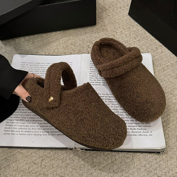 Unisex Adult Classic Cozzzy SlippersComfortable Fuzzy House Slippers