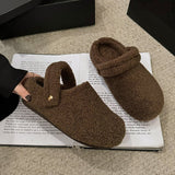 Unisex Adult Classic Cozzzy SlippersComfortable Fuzzy House Slippers