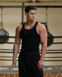 Men's Fitness Sports Solid Color Vest