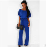 Women's Summer Button-Down Short Sleeve Rompers