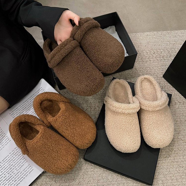 Unisex Adult Classic Cozzzy SlippersComfortable Fuzzy House Slippers
