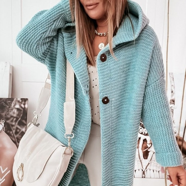 Kimemoda Women's Loose Cardigan Sweates