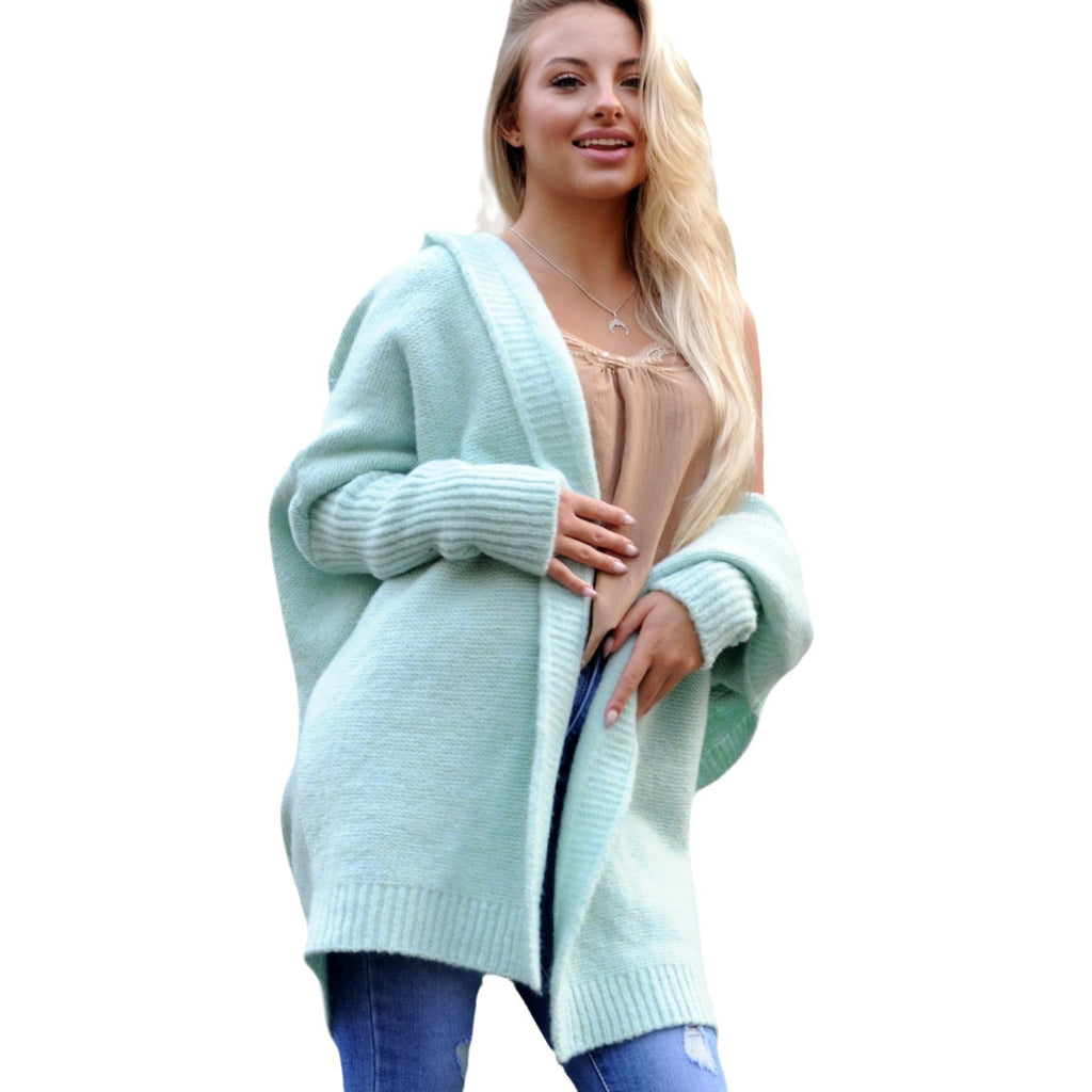 Women's Hooded Knitted Sweater