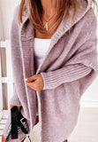 Women's Hooded Knitted Sweater