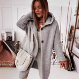 Kimemoda Women's Loose Cardigan Sweates