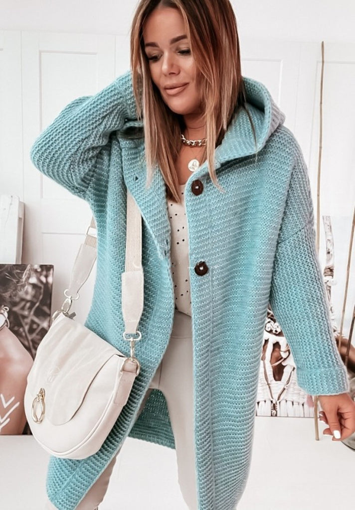 Kimemoda Women's Loose Cardigan Sweates