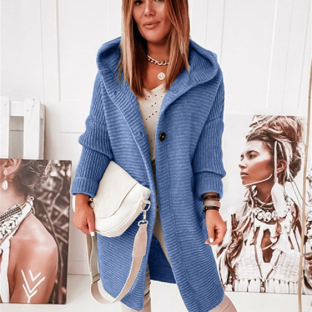 Kimemoda Women's Loose Cardigan Sweates