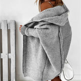 Women's Hooded Knitted Sweater