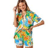 Women's Summer Beach Vacation Outfits  2 Piece Sets