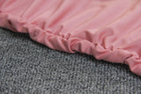 Women's Lanyard Hip Skirt Sexy Cross Collar Halter Neck Pleated Dresses