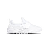 Kimemoda Womens Lace Up Sneakers Solid Color Light Running Shoes