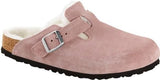 Kimemoda Women's Suede Thick-soled Fur Shoes Birkenstock Fur Slippers