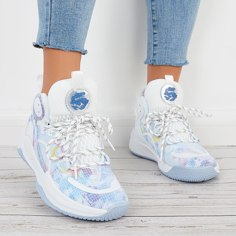 Women Basketball Running Sneakers Chunky Sports Shoes