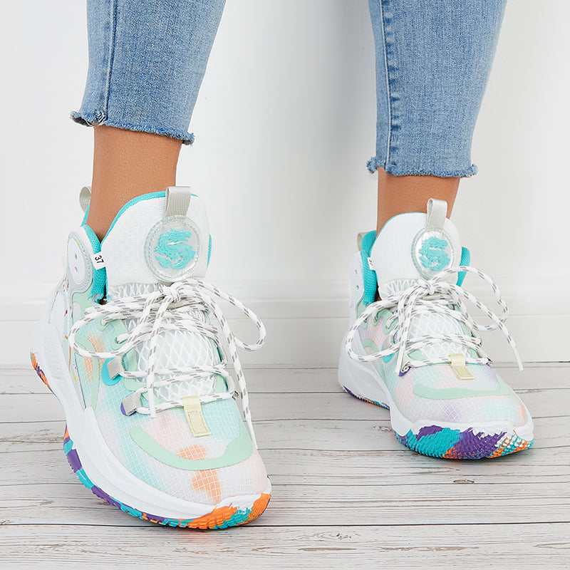 Women Basketball Running Sneakers Chunky Sports Shoes