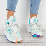 Women Basketball Running Sneakers Chunky Sports Shoes
