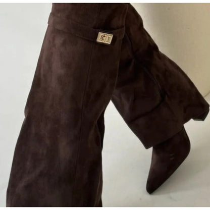 Women's Wide Calf Mid-Calf Boots