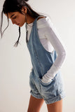 Women's Denim Overalls