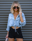 Women's Loose Denim Tops