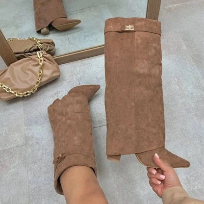 Women's Wide Calf Mid-Calf Boots