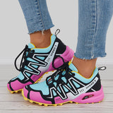 Colorful Breathable Knit Chunky Sole Sneakers