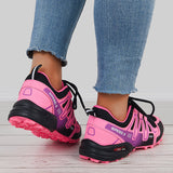 Colorful Breathable Knit Chunky Sole Sneakers